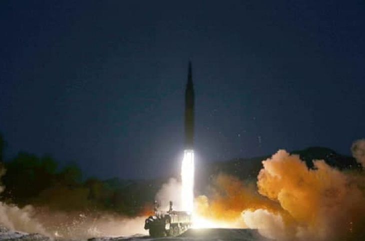 Северная Корея запустила уже вторую в этом году гиперзвуковую ракету ракета