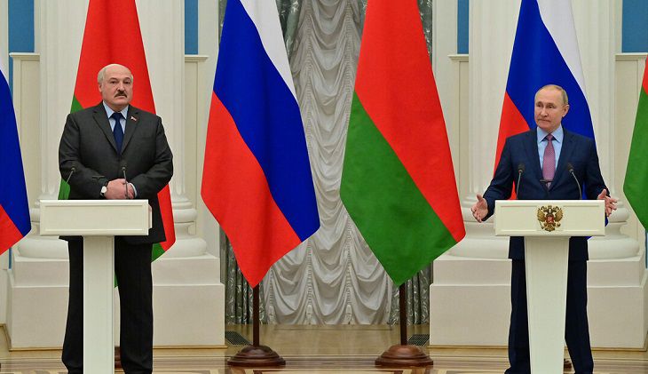 Лукашенко и Путин