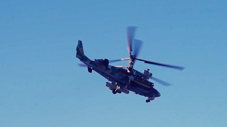 Минобороны: российские военные взяли под контроль всю Херсонскую область вертолет