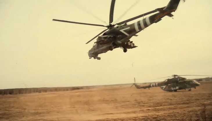 CNN: НАТО полагает, что Беларусь присоединится к спецоперации в Украине вертолет