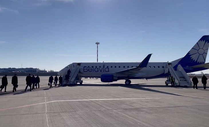 Премьер-министр Беларуси улетел в Москву самолет