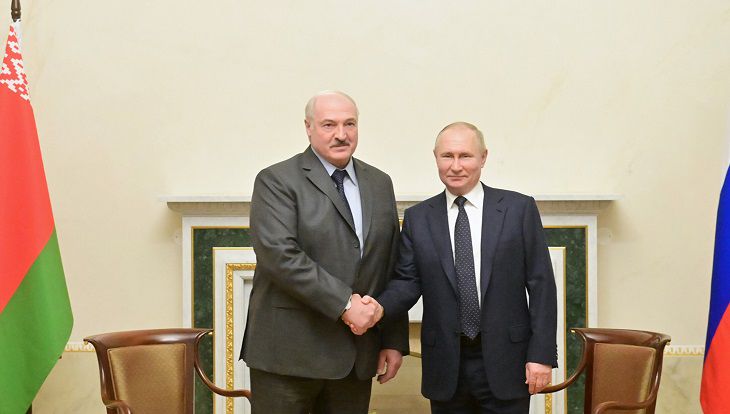 Лукашенко и Путин