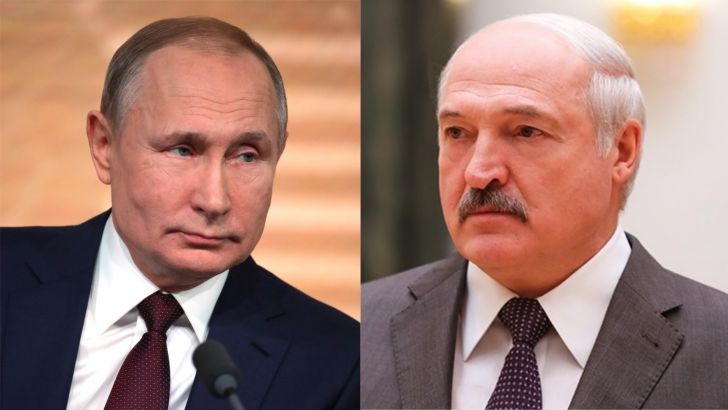 Владимир Путин Александр Лукашенко 
