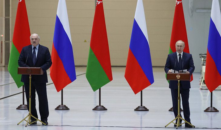 Лукашенко и Путин