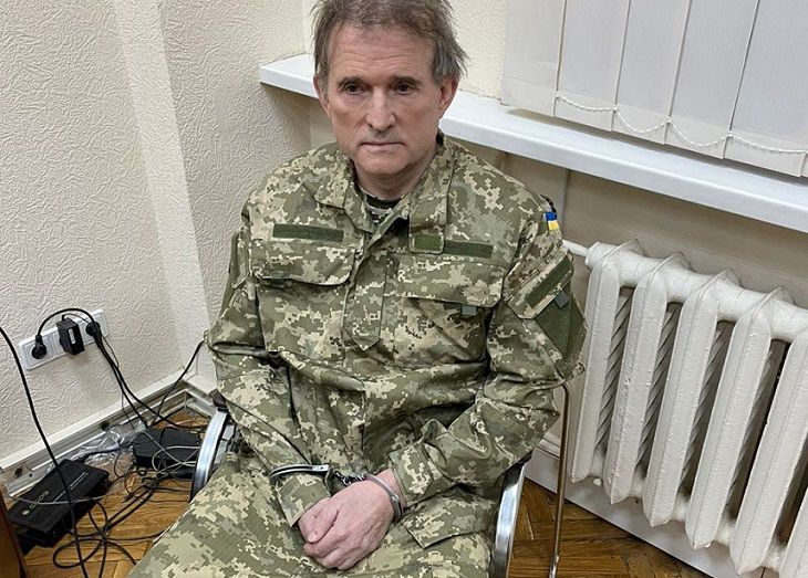 Спецслужбы Украины задержали Медведчука человек