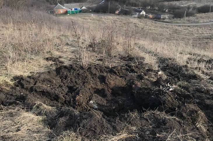 В Белгородской области России произошло несколько взрывов воронка