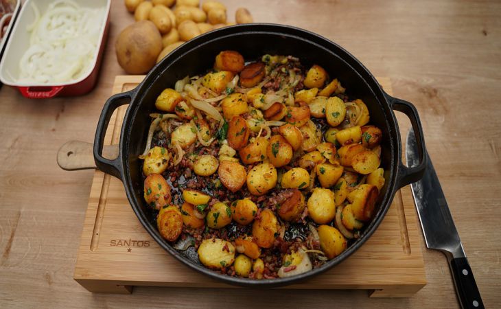 Как сделать жареную картошку хрустящей: самый верный рецепт, одобренный поварами