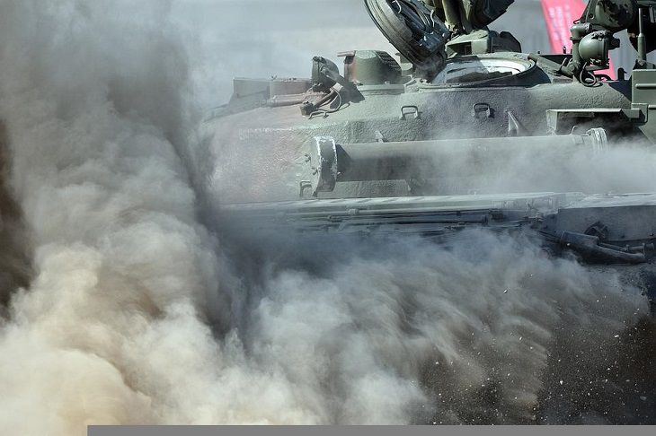 Россияне применили в Украине БМПТ «Терминатор» танк