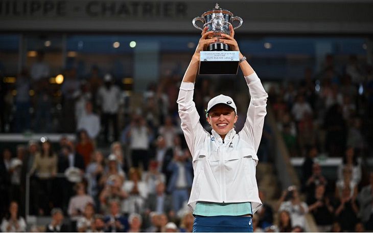 Определился победитель теннисного турнира «Ролан Гаррос» среди женщин Свёнтек