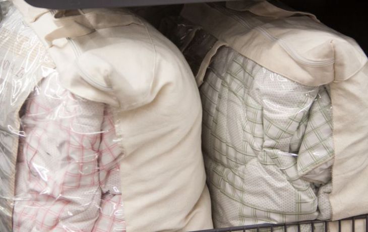 Необычный, но действенный метод стирки одеял и других объемных вещей Одеяла