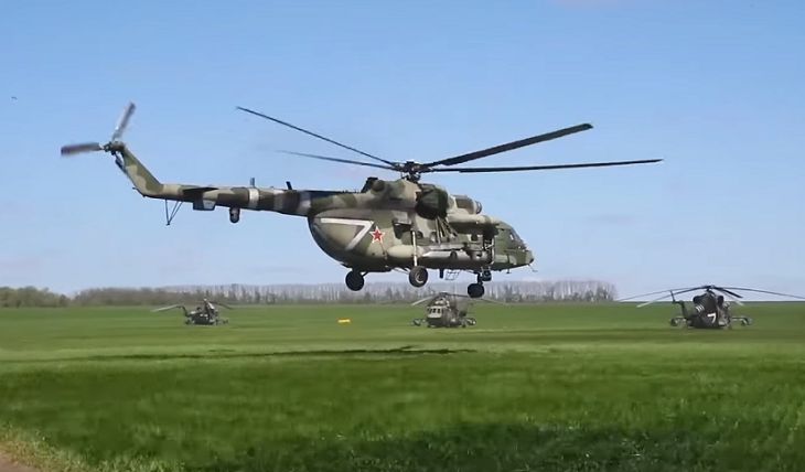 Последние новости о военной операции в Украине за 27 июня вертолет