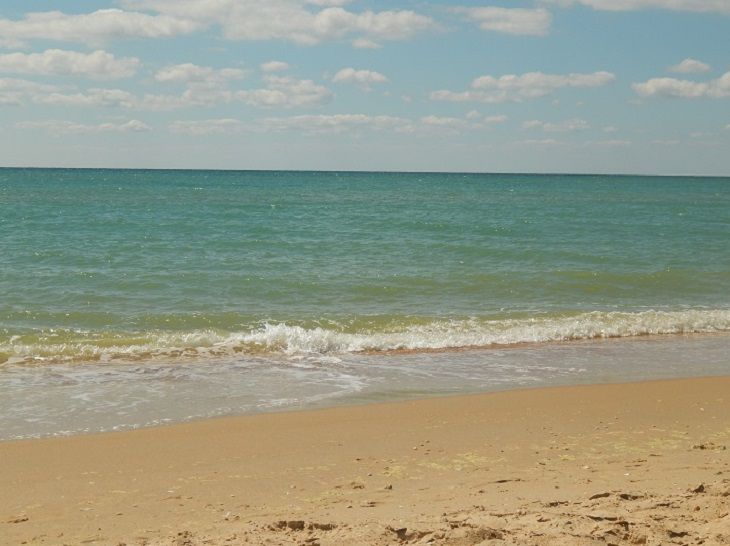 Система ПВО сбила беспилотник над морем в районе Севастополя море