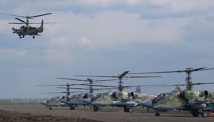 Последние новости о военной операции в Украине за 9 августа вертолеты