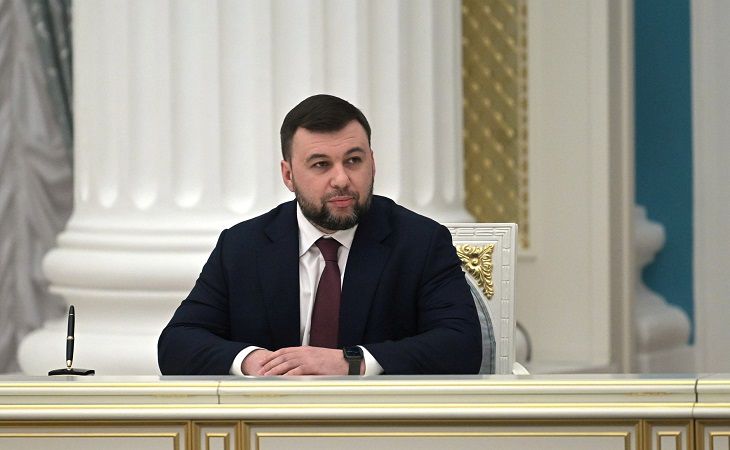 Пушилин заявил об освобождении половины территории ДНР Денис Пушилин