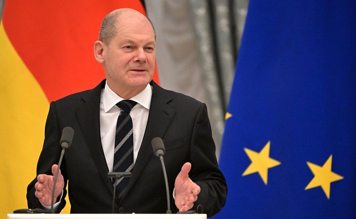 Шольц призвал Россию забрать турбину для «Северного потока» Олаф Шольц
