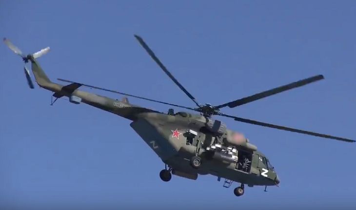 ВС РФ разбили два батальона ВСУ, прорывавшихся к Каховской ГЭС вертолет