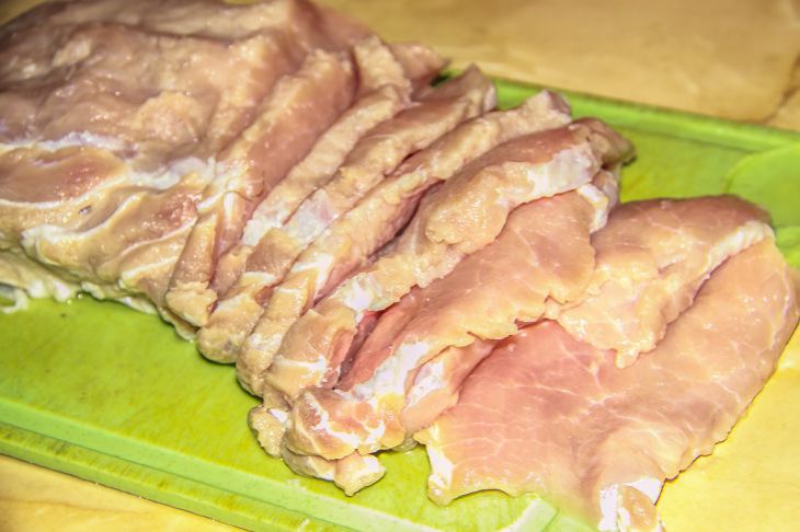 Нарезанное мясо