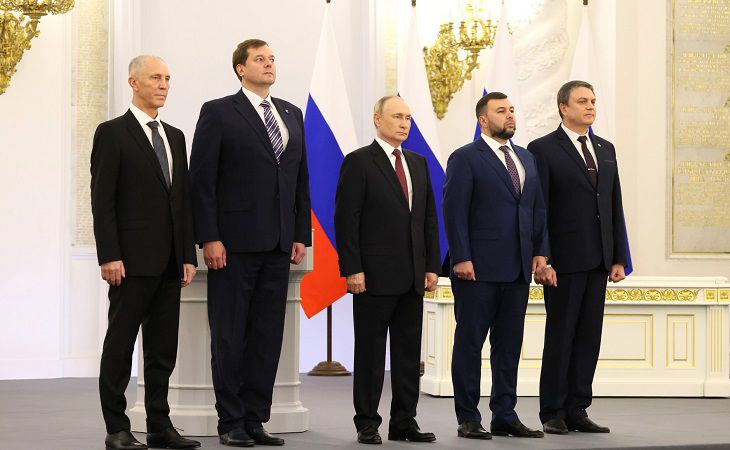 Стало известно, в каких границах войдут в состав РФ новые субъекты политики