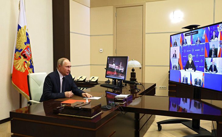 Путин обсудил с Совбезом ход спецоперации совещание