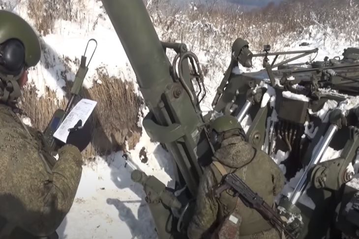 Россия применила против ВСУ самый мощный в мире миномет Военная техника