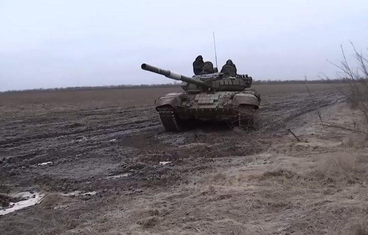 Последние новости о военной операции в Украине на утро 16 января танк