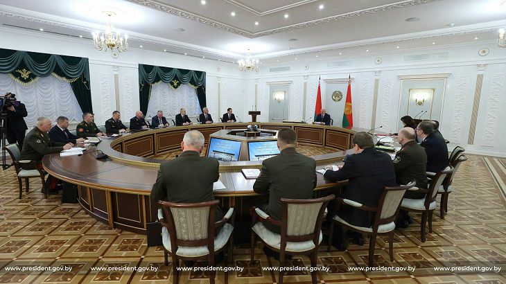 «Поднимает голову идеология неофашизма». Лукашенко выступил на заседании Совбеза Лукашенко