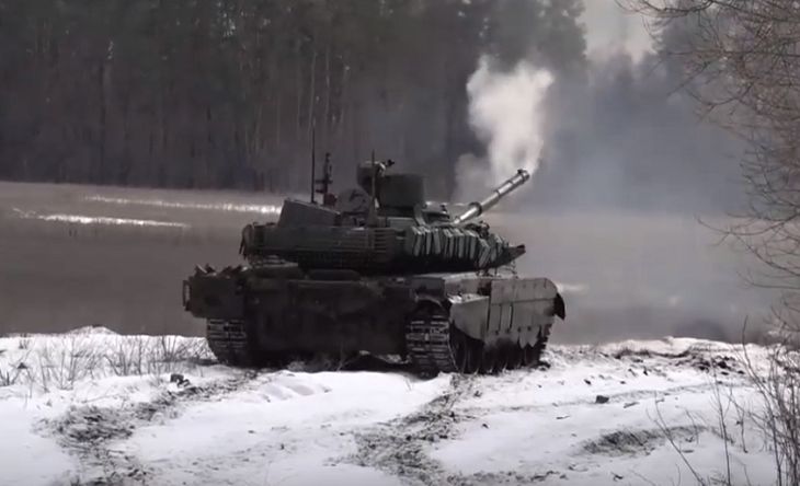 Последние новости о военной операции в Украине за 27 февраля танк