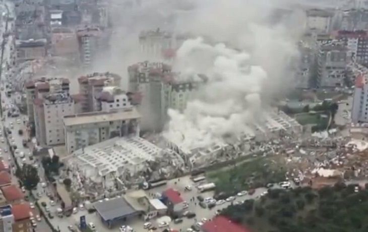 Землетрясение в Турции: количество погибших превысило 20 600 человек город