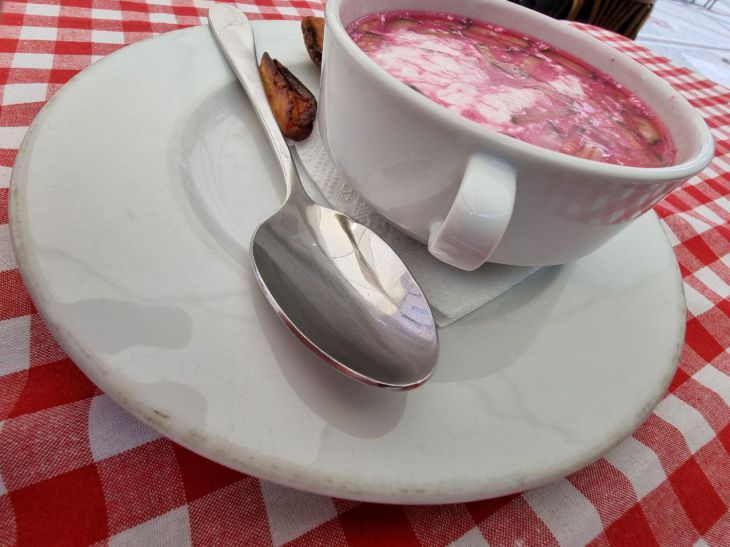 Тарелка борща