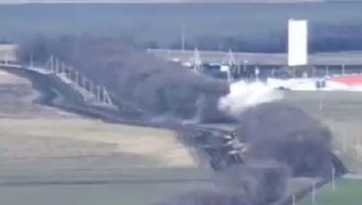 В Германии заявили, что ВСУ впервые опубликовали кадры удара по территории России взрыв