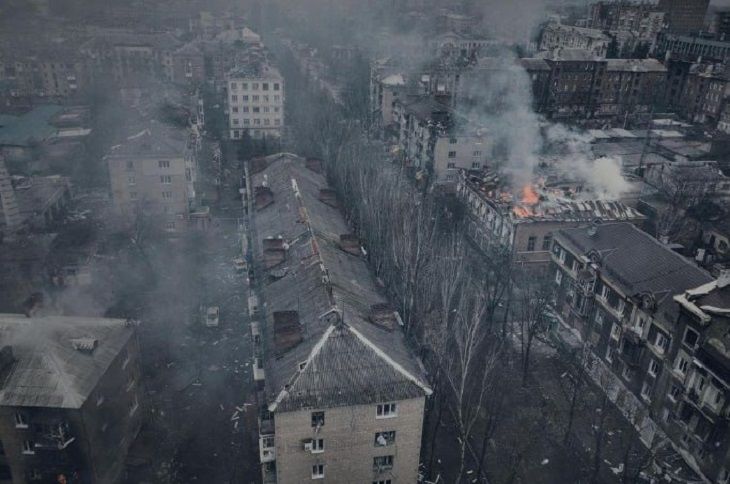 «Некоторые уничтожены огнем». СМИ о последствиях боев в Артемовске город