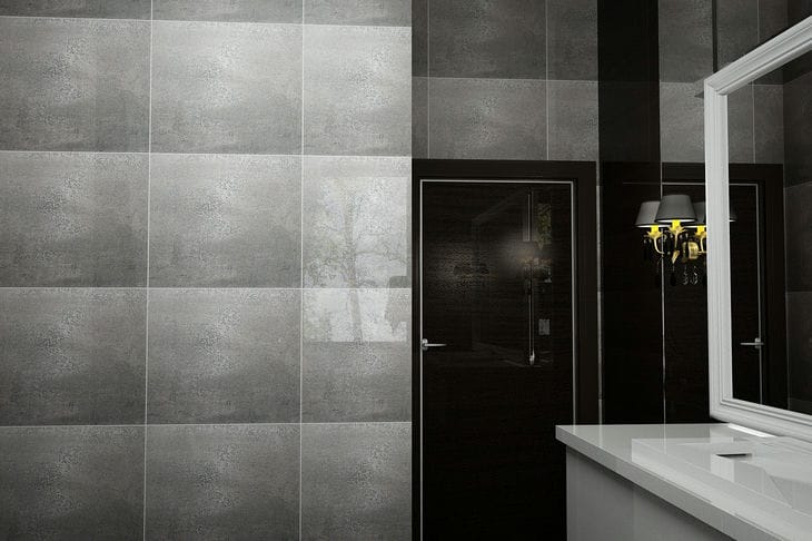 Плитка на стене