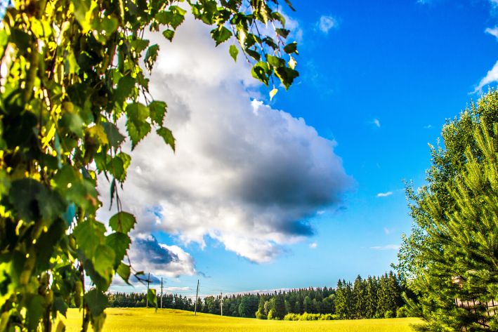 Небо Природа