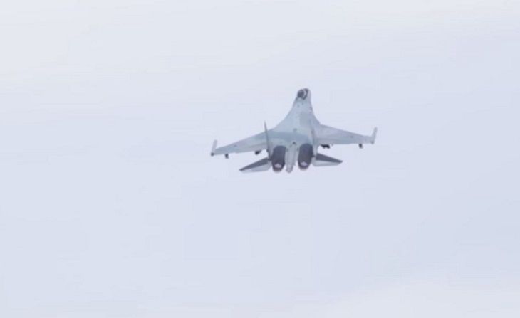 Над Черным морем российский Су-35 перехватил польский самолет