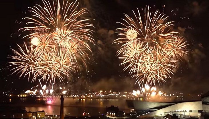 Дождались. В Ливерпуле стартовало «Евровидение-2023» салют