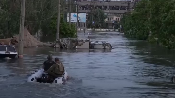 Затопленный город