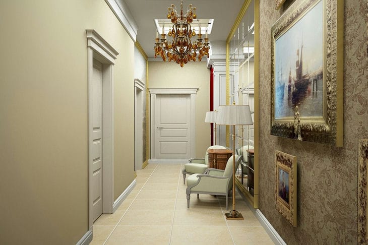 Почему стоит покрасить дверь в прихожей в яркий цвет: сразу 2 весомые причины Прихожая