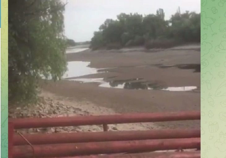 В Северо-Крымский канал перестала поступать вода вода