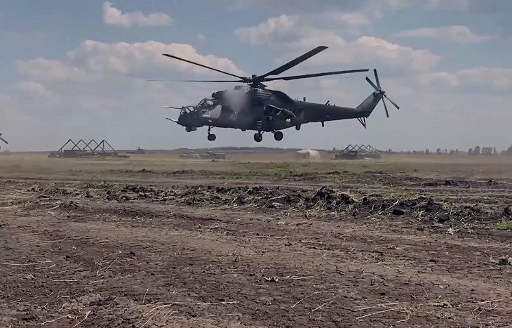 Последние новости о военной операции в Украине на утро 25 июля 2023 года вертолет