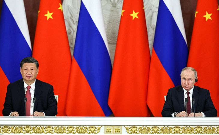 Путин принял приглашение Си Цзиньпина посетить Китай в октябре встреча