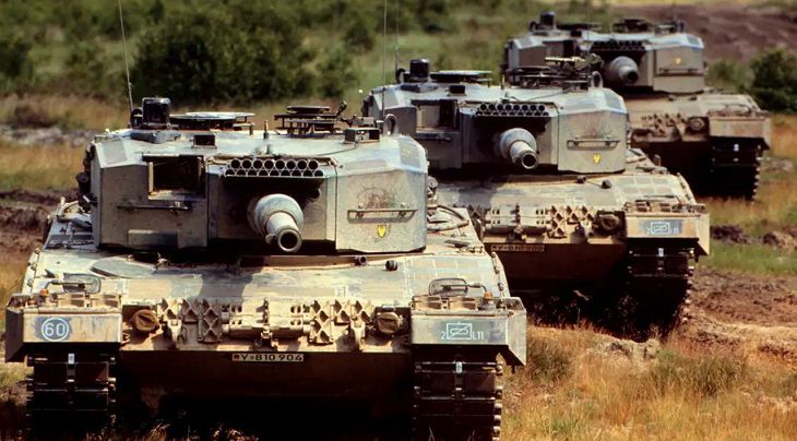 В Германии поставляемые ВСУ немецкие танки Leopard обозвали металлоломом танк