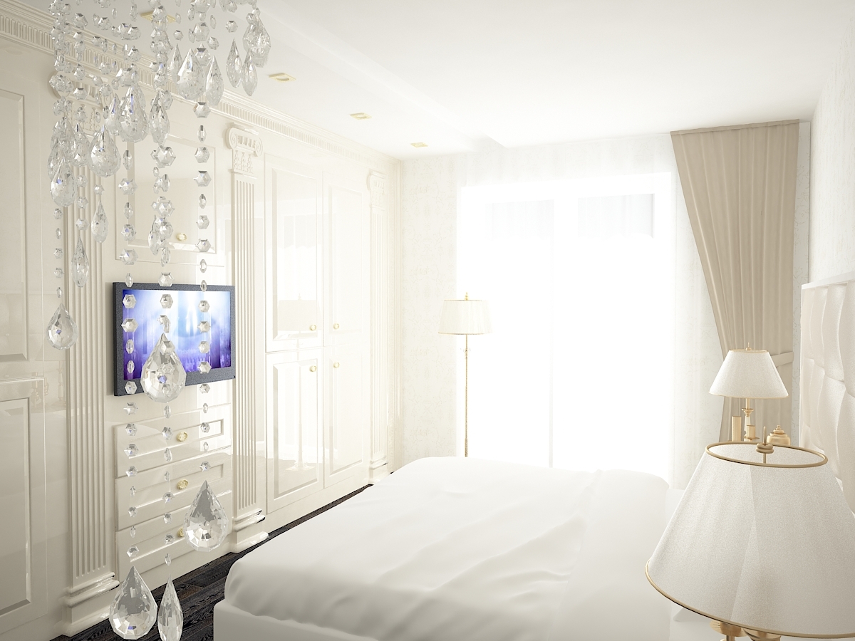 Что будет, если оформить интерьер спальни в белом: дизайнер рассказал Спальня