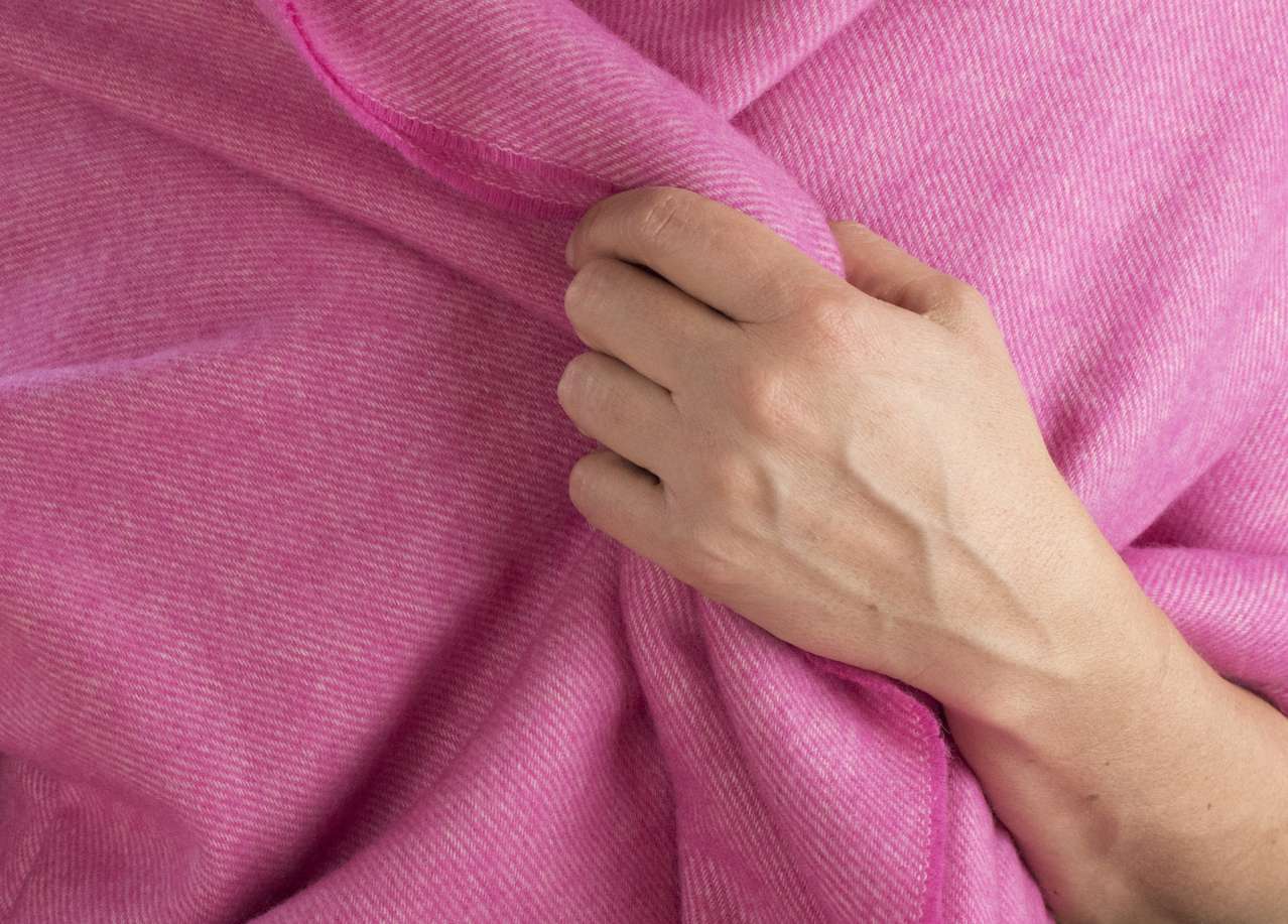 Cashmere: Care and Cleansing person
