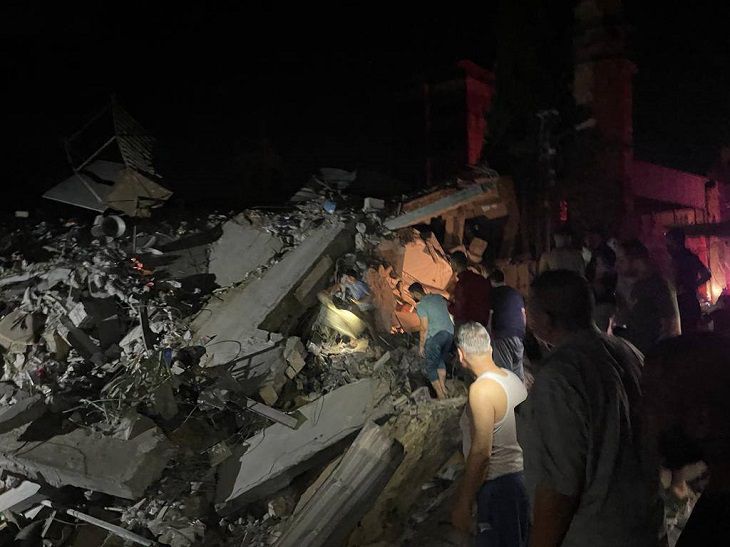 В ходе бомбардировок в Газе уничтожена древняя греческая православная церковь люди