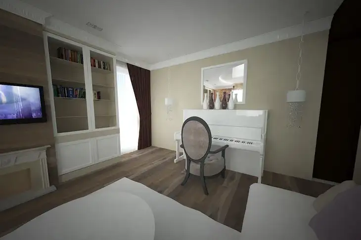 Палитра должна быть светлой и однотонной: почему маленькая квартира не обязана соответствовать этому стереотипу Комната