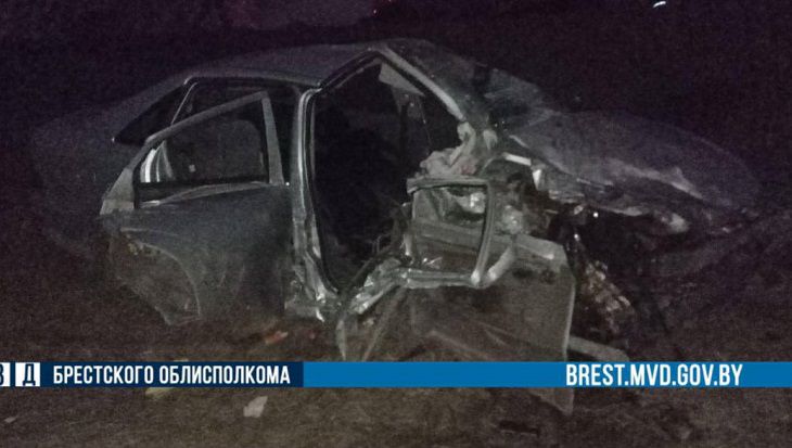 Смертельное ДТП под Столином: девушка погибла на месте, двое детей госпитализированы автомобиль