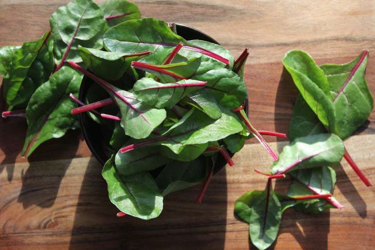 Chard: Health Benefits table