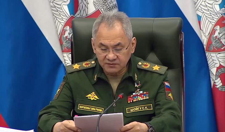 Шойгу озвучил потери ВСУ с начала СВО Сергей Шойгу