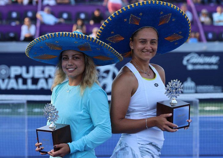 Белоруска Шиманович стала победительницей теннисного парного турнира в Мексике
