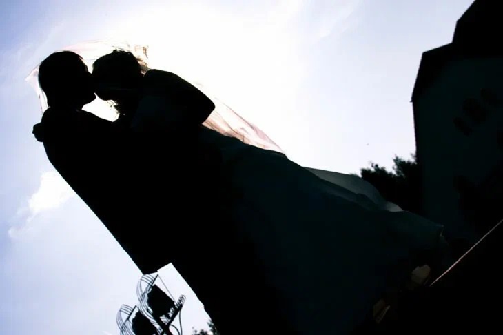 Пара, свадьба